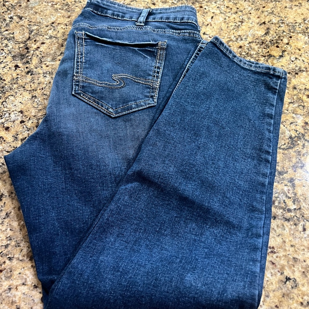 Silver jeans